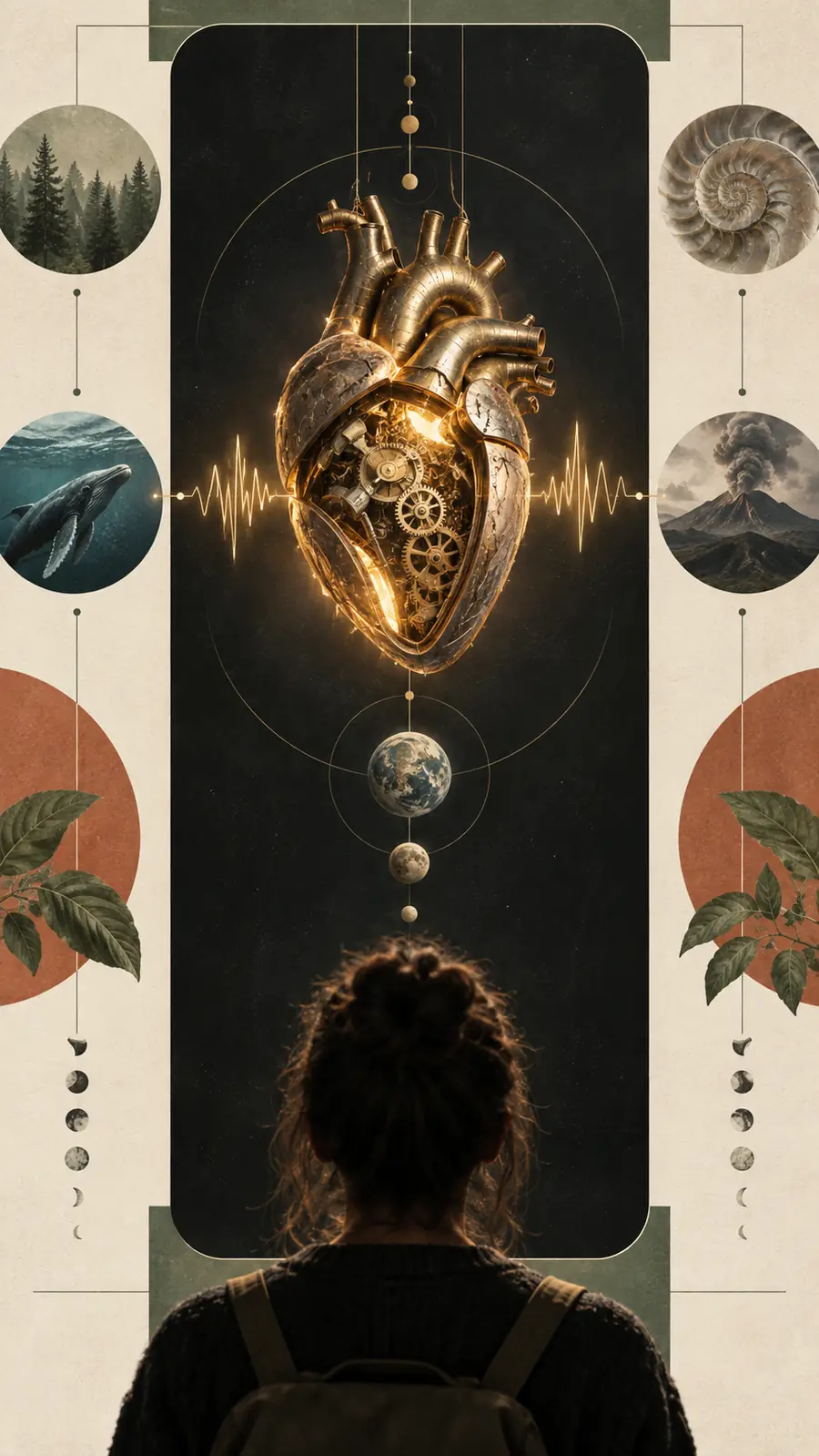 Illustrative visual for an Instagram-oriented faceless reel